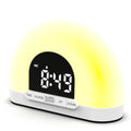 Wake-up light alarm clock angled view